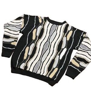 Vintage GAS Coogi Style Made In USA 90’s Sweater Medium